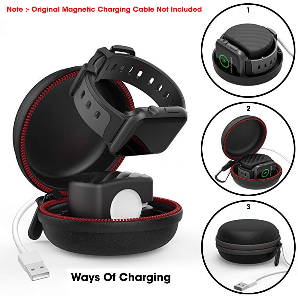 Sounce Portable Carrying Hard iWatch Storage Box Case Cover Compatible