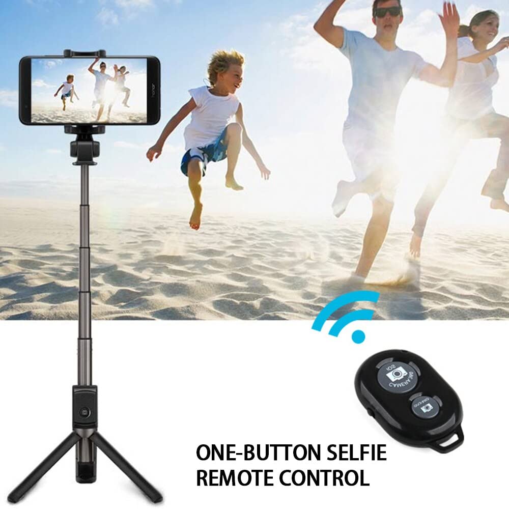 Draadloze Selfie-shutter – Bluetooth, Mini, Universeel Voor Android & IOS – Inclusief Batterij, Klein En Draagbaar Voor Sleutelhanger