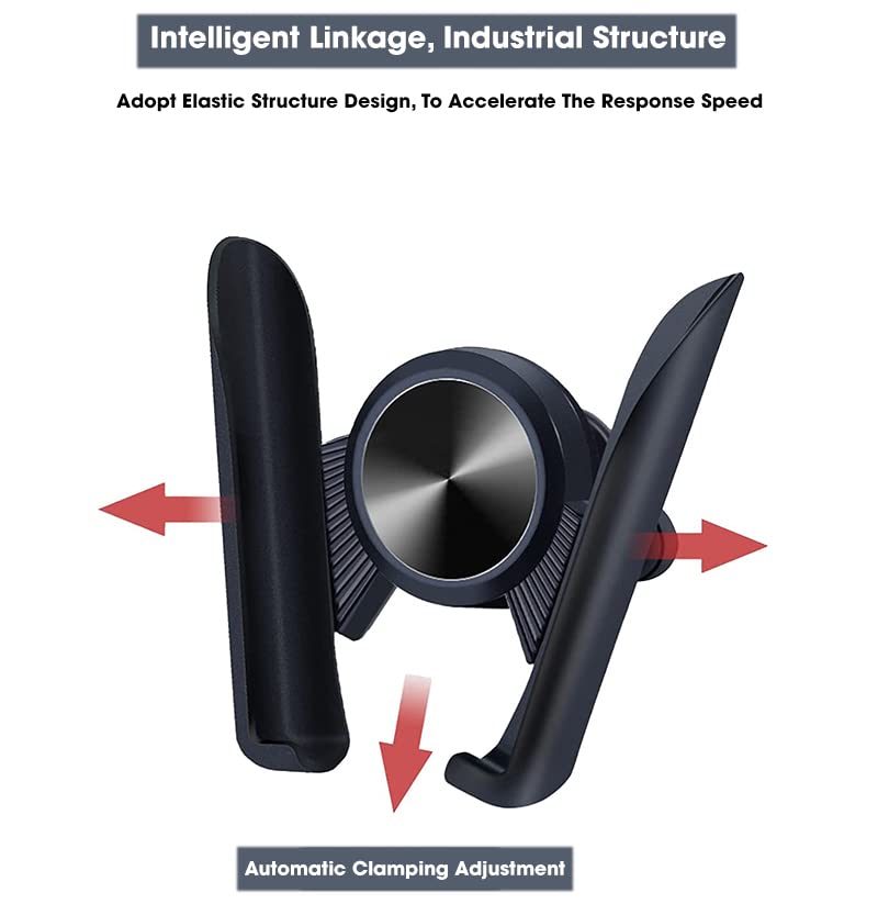 Sounce Car Phone Mount, Air Vent Cell Phone Holder for Car, Universal Car Phone Holder Cradle Compatible with All Smartphones