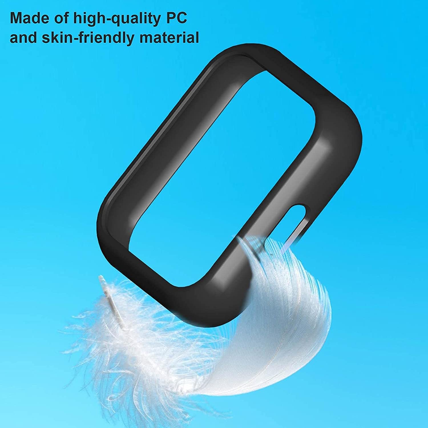 Sounce Soft TPU Front Protection Case Cover for Realme Watch 2 Pro Smart Watch Cover