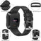 Sounce Pack of 3 Belts/Straps Compatible for Fitbit Versa & Versa 2 Watch Wristband Straps (3 Units) Large