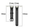 Sounce Adjustable Huawei Band 6,Honor Band 6 & Redmi Smart Band Pro Watch Silicone Strap Band Bracelet- Set of 3