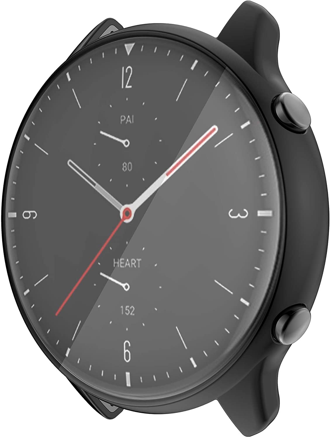 Sounce Thermoplastic Polyurethane Cover for Amazfit GTR 2 / GTR 2E Smart Watch, Black