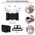[AIRPODS Cover Set ONLY] Sounce Silicon Soft Shock Proof Protective AirPods Case 5-in-1 Set Sleeve Skin Cover with Anti Lost Strap + Keychain + Earplug + Strap Holder for Apple AirPods Case Cover