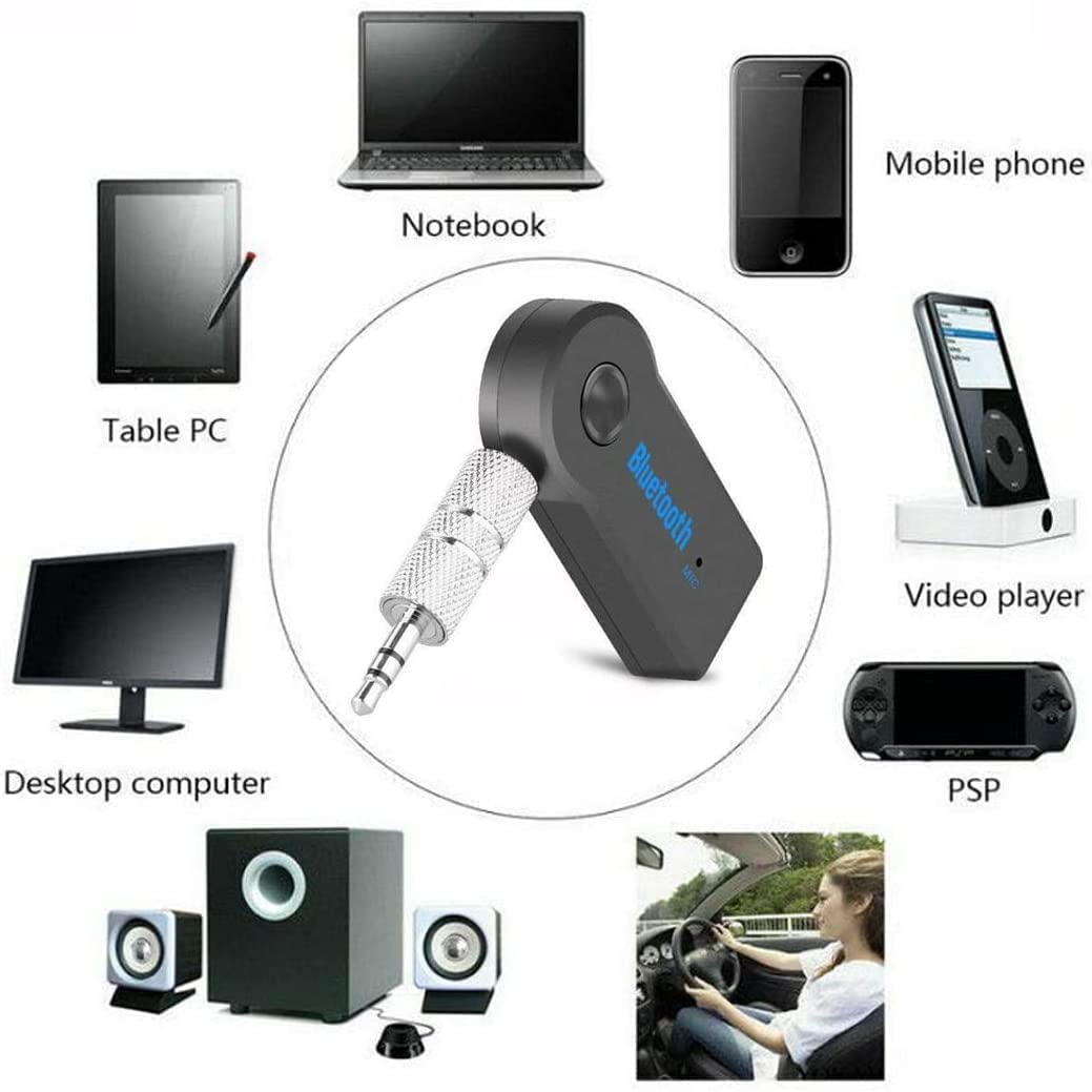 Bluetooth Aux Adapter For Car Bluetooth 4.2 Receiver,wireless