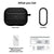 Sounce Protective Carrying Case for AirPods Pro Case with Hybrid Frame and Keychain