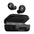 Sounce Earphone Case Cover Compatible with Boult Audio AirBass PowerBuds, Soft Silicone Skin Case Cover Shock-Absorbing Protective Case with Keychain [Front LED Visible] -(Black)  INR₹19900INR₹199.0