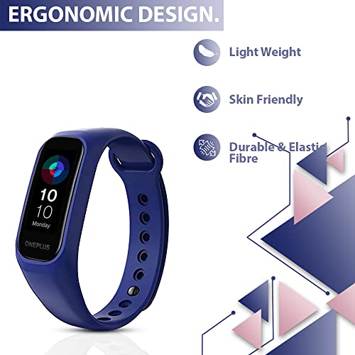 Sounce Adjustable Band Strap Compatible for Oneplus Smart Band & Oppo Smart Band