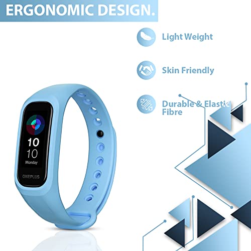 Sounce Adjustable Band Strap Compatible for Oneplus Smart Band & Oppo Smart Band