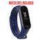 Sounce Silicone Adjustable Watch Band Strap For Xiaomi Mi Band 3/ Mi Band 4 (Not Compatible For Mi Band 1/2) (Blue)