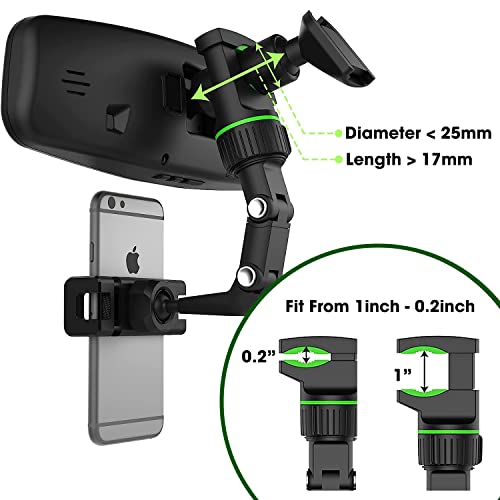 Sounce Magnetic Phone Car Mount, Universal Twist-Lock Air Vent Magnetic Car Phone Mount Holder, Phone Holder for Car Compatible with Cell Phones with Swift-Snap