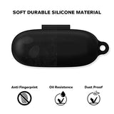 Sounce Silicone Protective Case Cover for Boat Airdopes 121v2 / Boat Airdopes 121, Anti Fall Anti Dust, with Hook Earphone Case