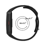 Sounce Replacement Silicone Strap Compatible with Honor Band 6 & Huawei Band 6 (Not Compatible with Any Other Model) Device Not Included Strap Band Bracelet