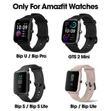 Sounce Soft TPU Front Protection Case Cover for Amazfit GTS 2 Mini/BIP U/Bip U Pro/BIP Lite/Bip S/Bip S Lite Smart Watch (Flexible | Silicone)