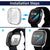 Sounce Screen Protector Compatible with Fitbit Versa 3/Fitbit Sense, Soft TPU HD Full Protective Case Cover Scratch-Resistant Bumper Shell for Fitbit Versa 3/Sense Smartwatch Bands Accessories