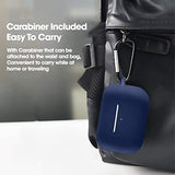 Sounce Premium Silicone Soft Case with Keychain Compatible with AirPods Pro, [5-in-1 Set Sleeve Skin Cover with Anti Lost Strap + Keychain + Earplug + Strap Holder] [AirPods Pro Not Included]