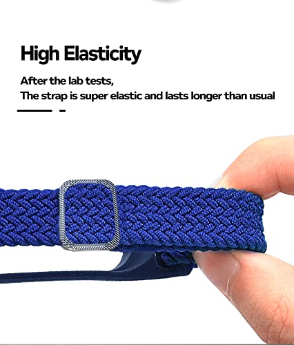 Sounce Cotton Adjustable Xiaomi Mi Band 3/ Mi Band 4/ Mi Band 5 & Mi Band 6 Watch Strap Band Bracelet (Not Compatible with Mi Band 1/2)
