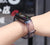 Sounce Black Transparent Adjustable Xiaomi Mi Band 3/ Mi Band 4 Watch Silicone Strap Band Bracelet (Not Compatible with Mi Band 1/2)