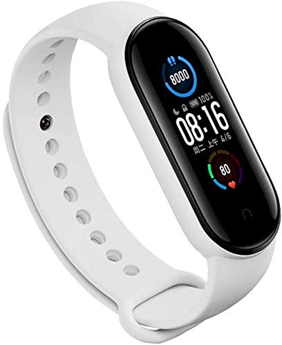Sounce Adjustable Xiaomi Mi Band 5 & Mi Band 6 Watch Strap Silicone Adjustable - Set of 5
