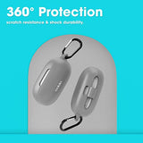 Sounce Anti Fall Dust Protection Case Cover for Oppo Enco Buds Headphones Case Silicone Headset case with Keychain (Case Cover only)