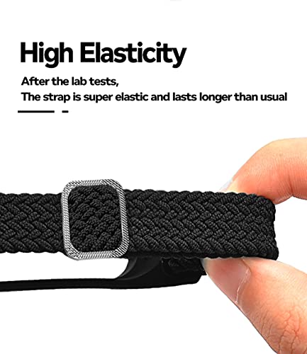 Sounce Cotton Adjustable Xiaomi Mi Band 3/ Mi Band 4/ Mi Band 5 & Mi Band 6 Watch Strap Band Bracelet (Not Compatible with Mi Band 1/2)