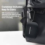 Sounce Premium Silicone Soft Case with Keychain Compatible with AirPods Pro, [5-in-1 Set Sleeve Skin Cover with Anti Lost Strap + Keychain + Earplug + Strap Holder] [AirPods Pro Not Included]