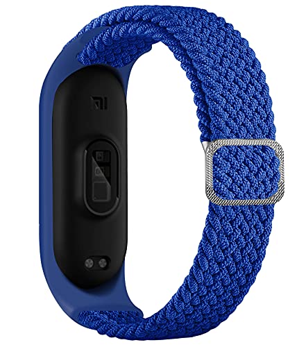 Sounce Cotton Adjustable Xiaomi Mi Band 3/ Mi Band 4/ Mi Band 5 & Mi Band 6 Watch Strap Band Bracelet (Not Compatible with Mi Band 1/2)