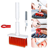 Sounce Cleaning Soft Brush Keyboard Cleaner 5-in-1 Multi-Function Computer Cleaning Tools Kit Corner Gap Duster Keycap Puller for Bluetooth Earphones Lego Laptop AirPods Pro Camera Lens