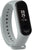 Sounce Silicone Adjustable Watch Band Strap For Xiaomi Mi Band 3/ Mi Band 4 (Not Compatible For Mi Band 1/2) (Grey)