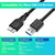 Sounce 6 in Short Slim USB 3.0 A to Micro B Cable M/M - Mobile Charge Sync USB 3.0 Micro B Cable for Portable HHD, Smartphones, and Tablets