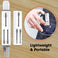 Sounce Earphone Cleaning Pen Compatible with AirPods Cleaner Kit, 3-in-1 Earbuds Cleaning kit for AirPods Earphones, Earphone Cleaning Pen with Brush for Earbuds, Cellphones, Laptop, Camera