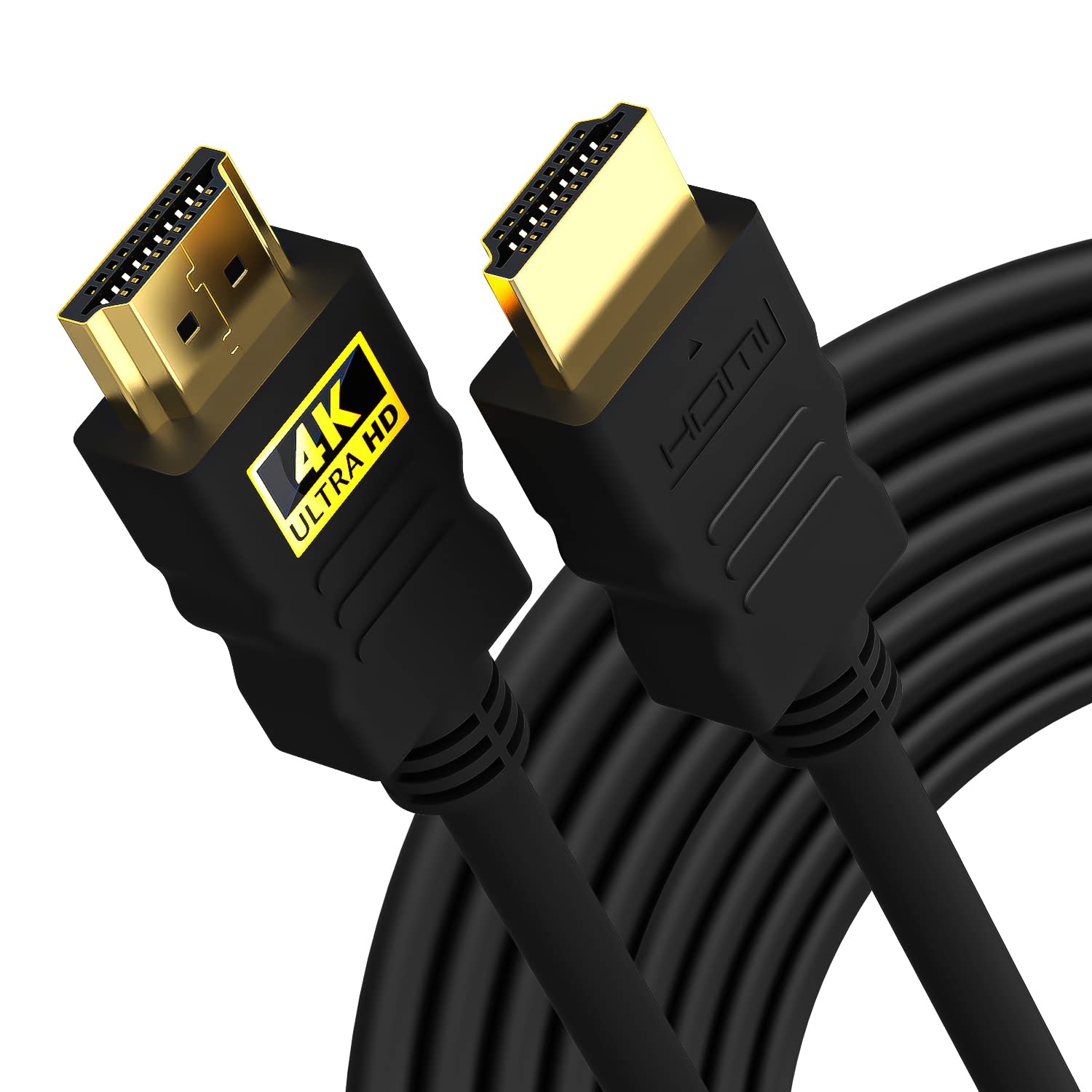 Sounce 1.5 Meter HDMI 2.1 Cable | 64Gbps, 4K@120Hz, 1080p@240Hz | ARC Enabled, Gold-Plated, Durable Build – Black (Pack of 1)