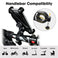 Sounce Waterproof New Bike Phone Mount Anti Shake and Stable 360‚° Rotation Bike Bicycles Accessories for Any Smartphone GPS Other Devices Between 3.5 and 6.5 inches