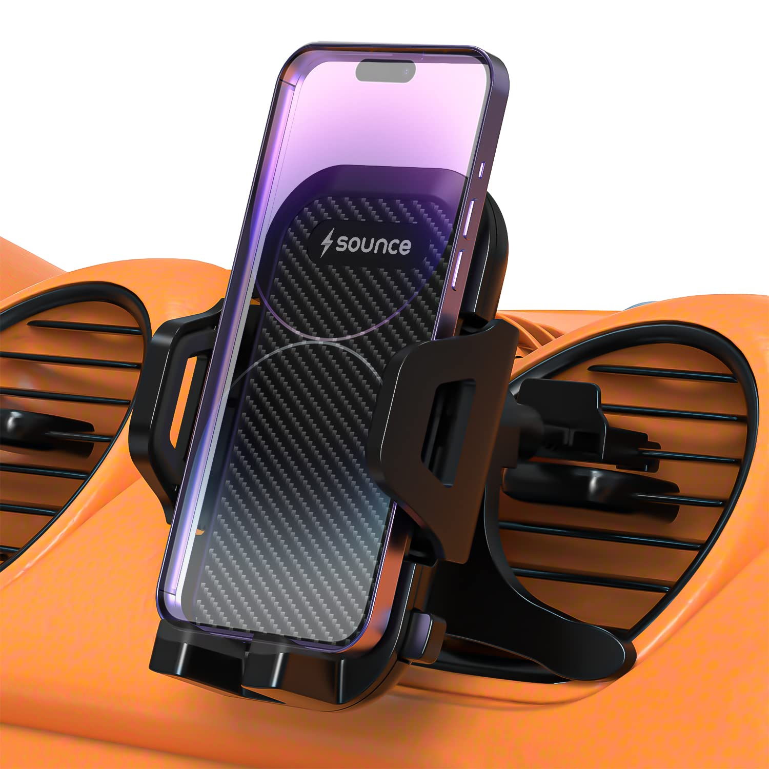 Auto Drive Multi-Use Magnetic Dash Mount Phone Holder, Built-in