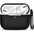 Sounce Airpods Pro 2nd Generation Case Cover 2022, Soft Silicone Skin Cover Shock-Absorbing Protective Case with Keychain for New Apple Airpods Pro Case [Front LED Visible] (Black)