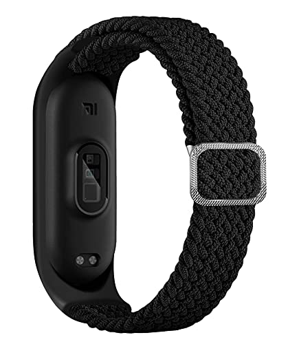 Sounce Cotton Adjustable Xiaomi Mi Band 3/ Mi Band 4/ Mi Band 5 & Mi Band 6 Watch Strap Band Bracelet (Not Compatible with Mi Band 1/2)