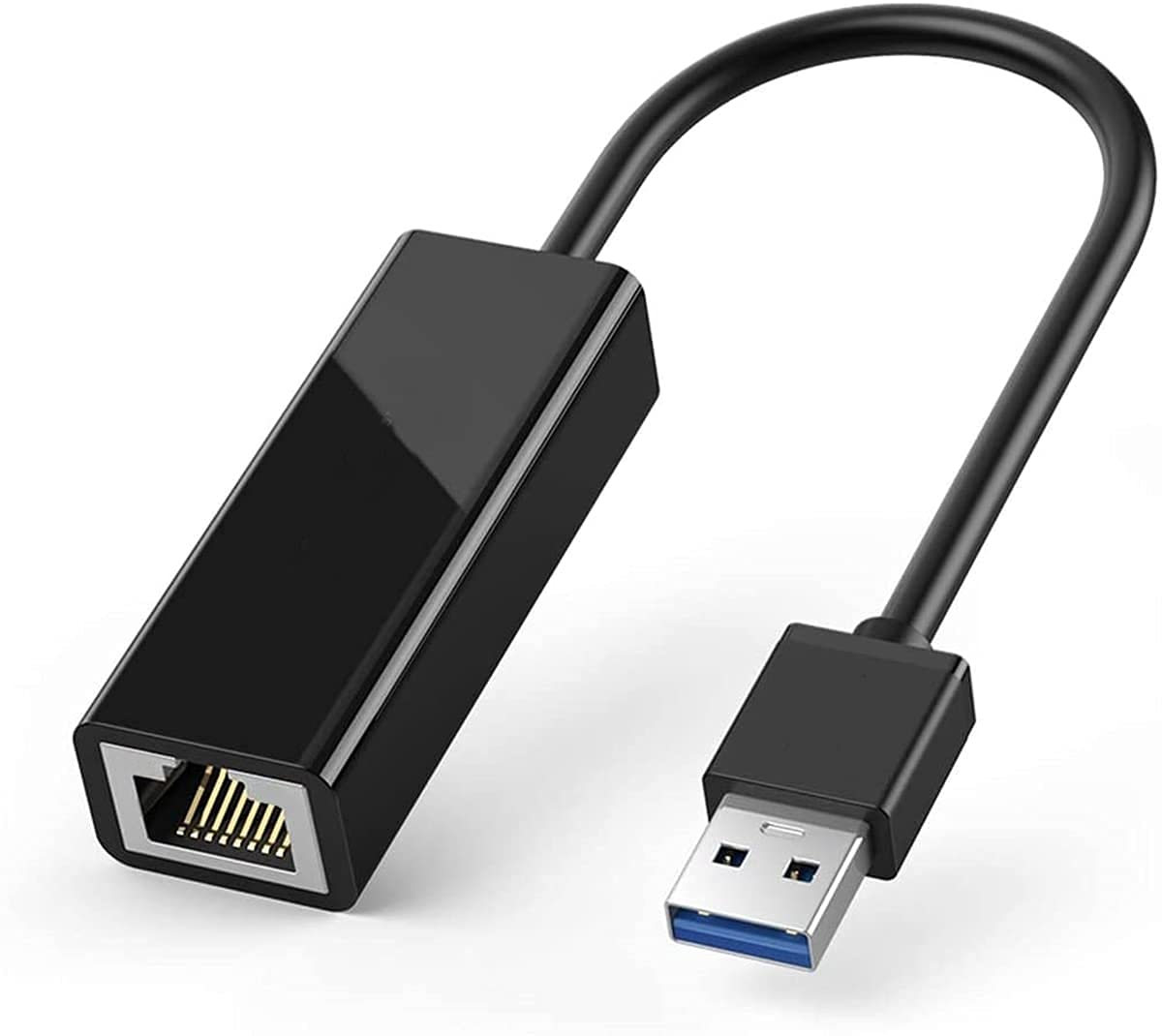 Adattatore USB 2.0 A Ethernet RJ45 10/100 Mbps | Brainsap | Per MacBook Windows