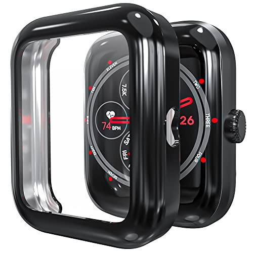 Sounce Protective Case Cover Compatible Boat Wave Style Overall Protective Case PET HD Clear Ultra-Thin Cover with Unbreakable Screen Guard