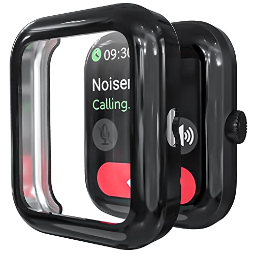 Sounce Protective Case Cover Compatible Noise Colorfit Pulse Buzz Protective Case PET HD Clear Ultra-Thin Cover with Unbreakable Screen Guard
