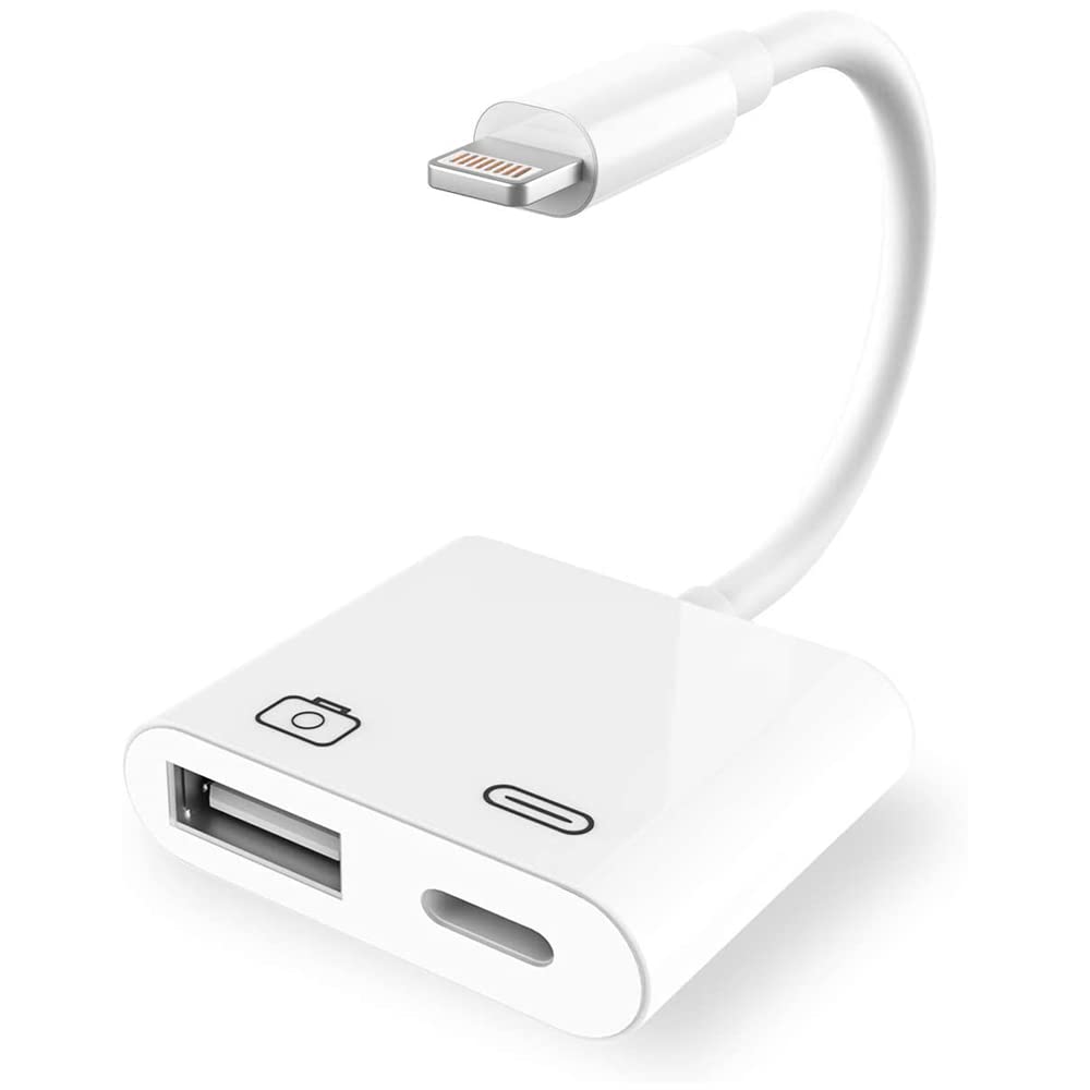 Sounce USB Camera Adapter for Phone, in USB OTG Reader Adapter wit